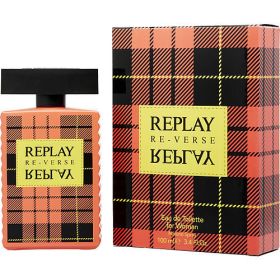 REPLAY SIGNATURE REVERSE by Replay EDT SPRAY 3.4 OZ