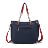 MKF Collection Lina Tote Handbag with Wristlet Wallet Vegan Leather Crossover Women's Purse by Mia K